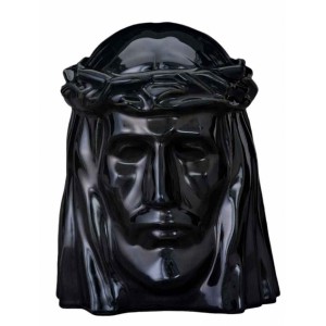 Jesus of Nazareth - Ceramic Cremation Ashes Urn – Black Gloss
